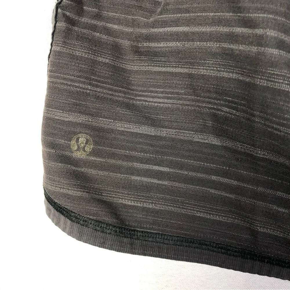 Lululemon RARE Groovy Run Wee Are From Space September‎ Black Athletic Shorts 8